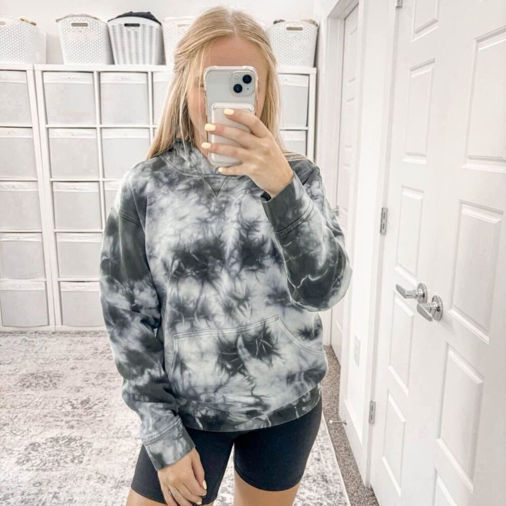 Lululemon All Yours Hoodie Earth Dye Stone Size 6